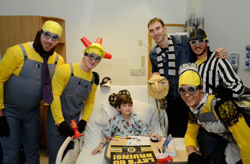 Illustration for article titled The Bruins Dressed As Minions, Are Your Annoying Nephew's New Favorite Team